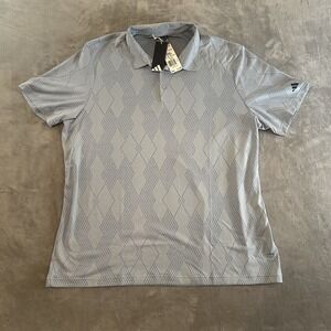 Addias Ultimate 365 Micro Texture Golf Polo Short Sleeve  Wonder Blue Color